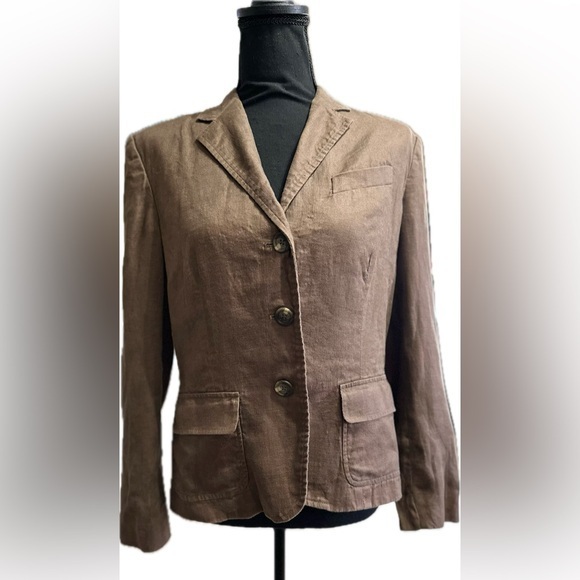 Ralph Lauren Jackets & Blazers - Lauren Ralph Lauren Woman’s Petite Linen Blazer 8P